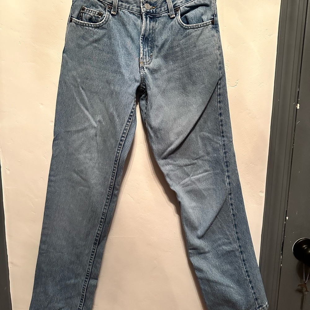 Armani Exchange Light Blue Straight Jeans